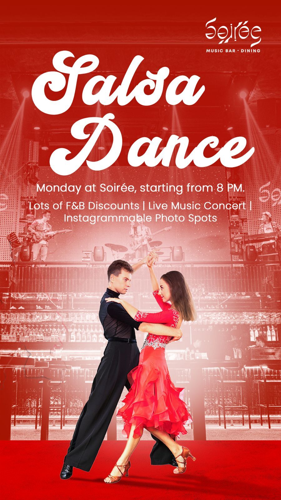 Monday Salsa Dance Night at soiree Monday Salsa Dance Night at soiree