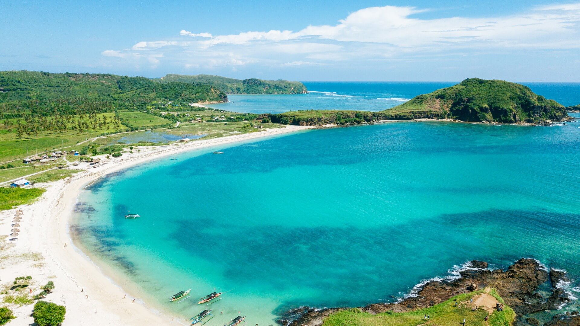 beach in kuta lombok